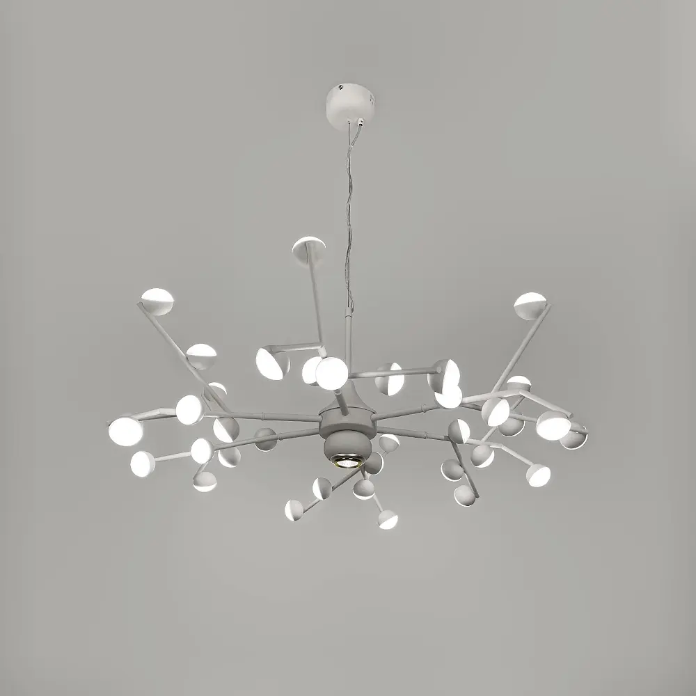 Люстра-молекула в белом на 36 светодиодов | Ст. SP 06/36 WT | Line F - фото 5