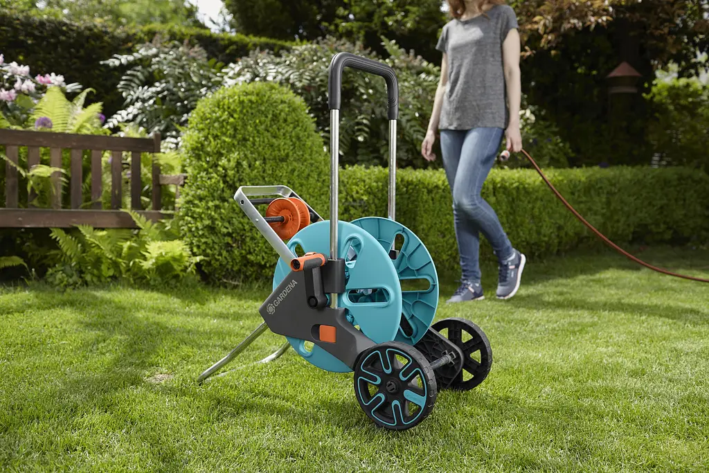 Візок для шлангу Gardena AquaRoll M Easy (18515-20) - фото 2