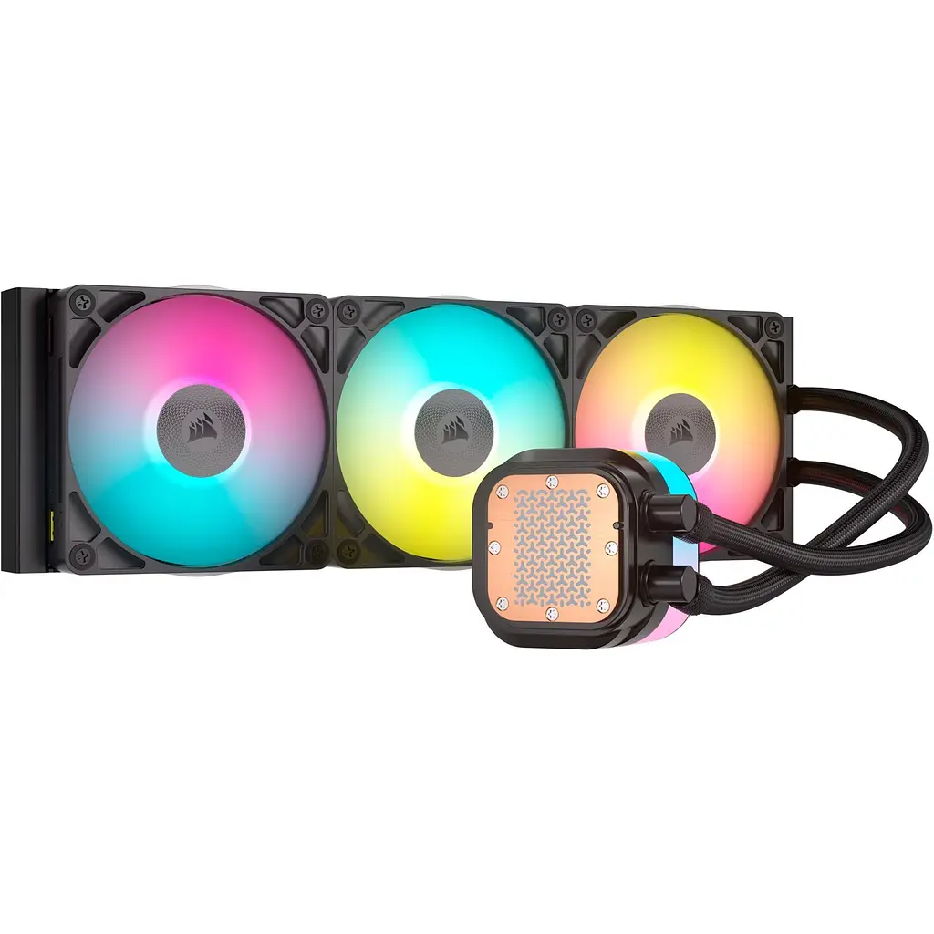Система водяного охолодження Corsair iCUE Link Titan 360 RX RGB Black (CW-9061018-WW) UA [143822] - фото 12