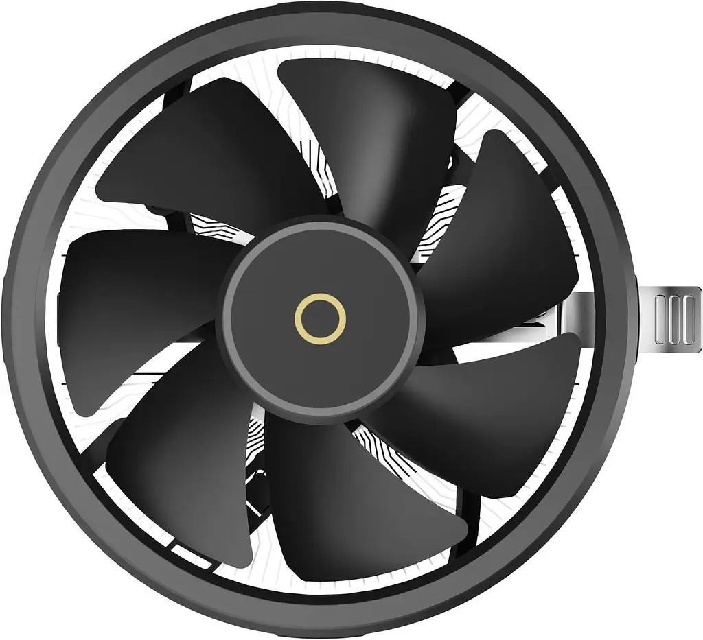 Кулер для процесора OCYPUS BETA A10 120MM Black (BETA-A10-BK1NNWN00X-GL) - фото 3