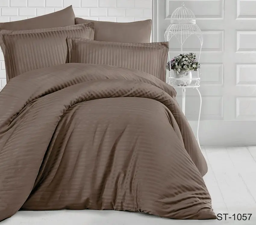 Комплект постільної білизни (LUXURY ST-1057) 1,5-спальний TAG tekstil pbe0037588