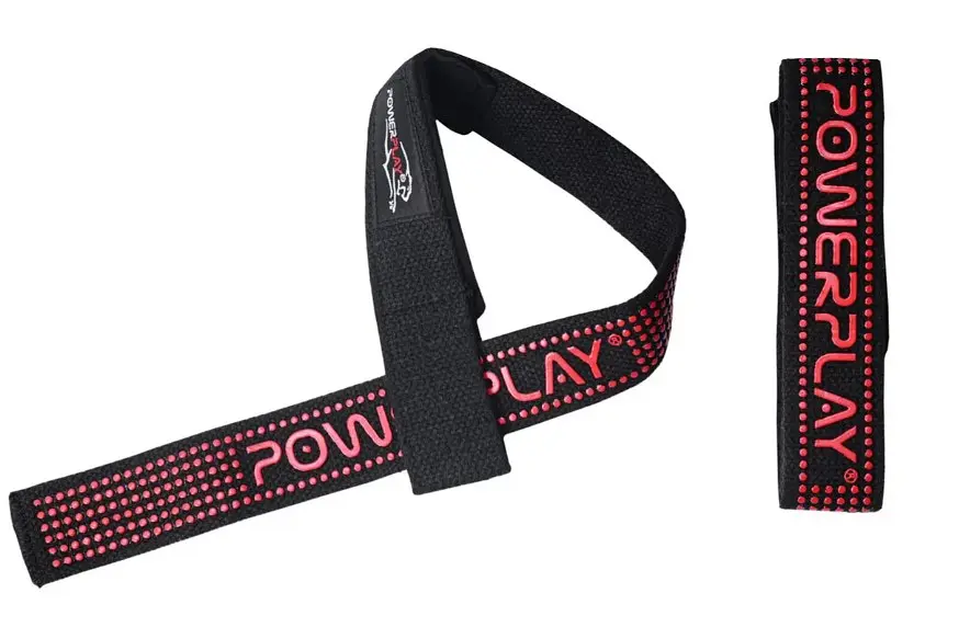 Лямки для тяги PowerPlay 7064 Чорно-Червоні (PP_7064_Black/Red) - фото 4