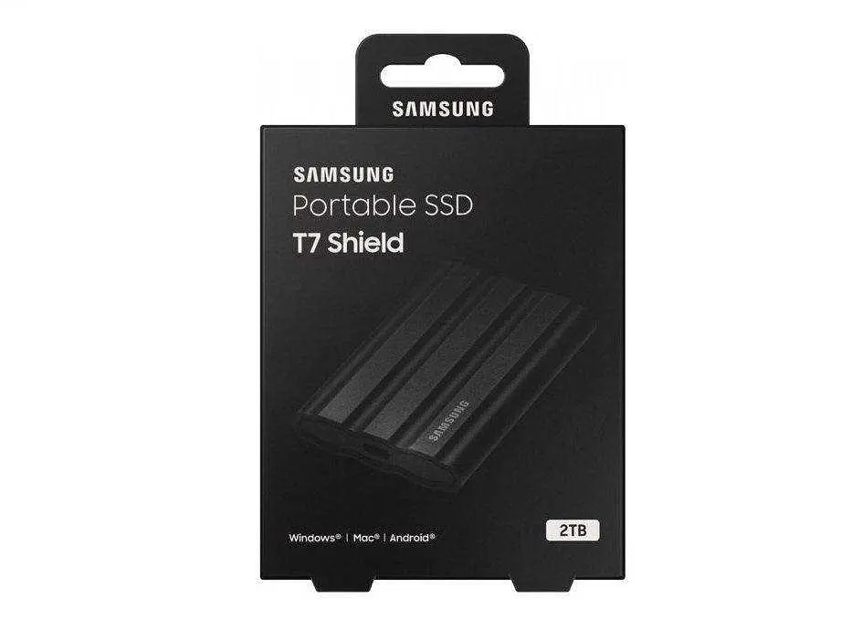 SSD накопичувач Samsung T7 Shield 2 TB Black (MU-PE2T0S) - фото 6
