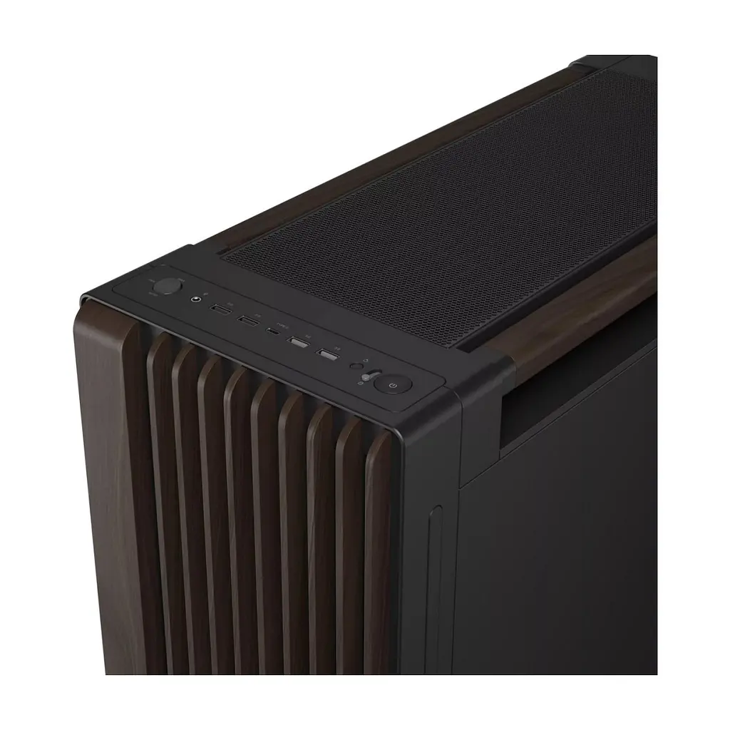 Корпус для ПК ASUS ProArt PA602 Walnut Wood Metal Panel Modern Black (90DC00J0-B09040) - фото 7