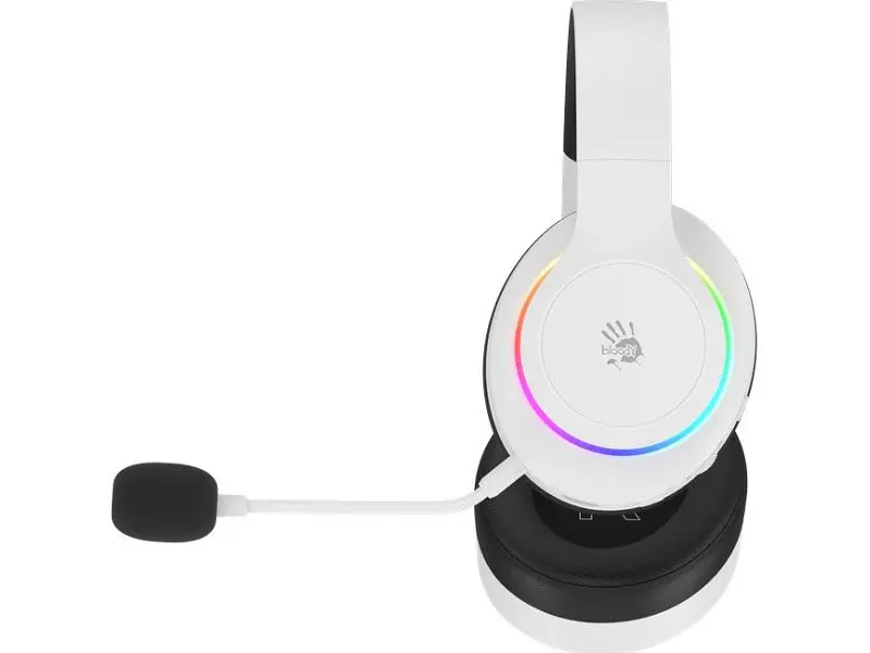 Навушники з мікрофоном A4Tech Bloody GR520 White - фото 8