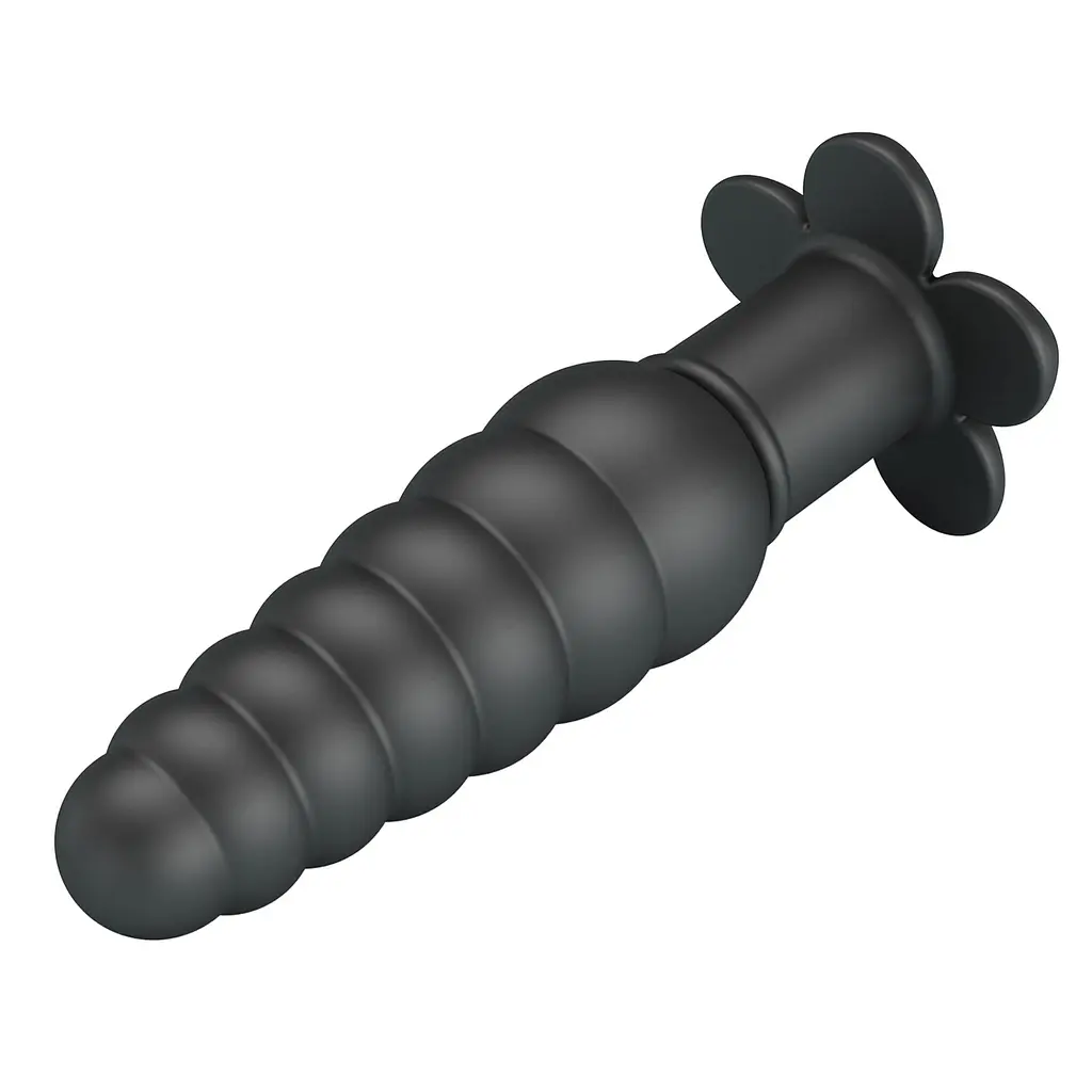 Анальна пробка Pretty Love Imron 11 см (чорний) - фото 19