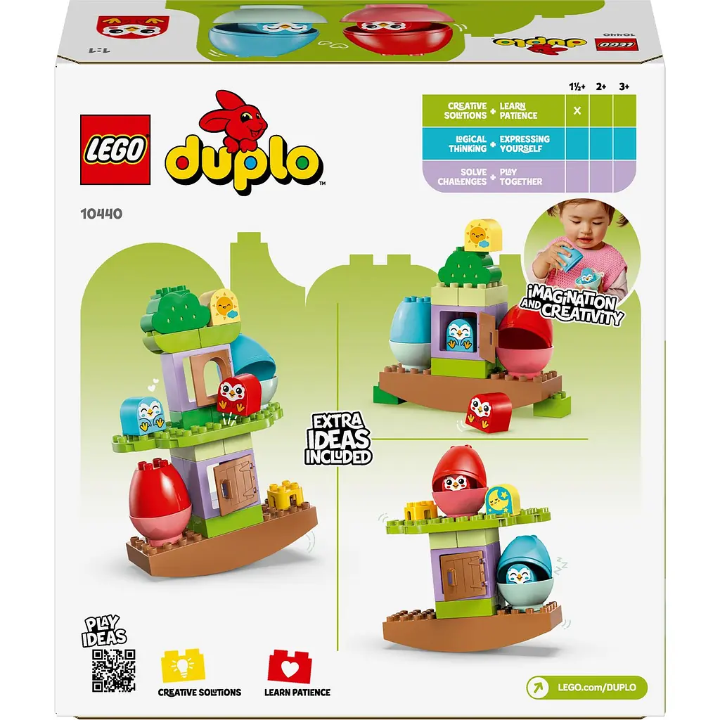 Конструктор LEGO DUPLO My First Дерево для балансировки и сборки 27 деталей (10440) - фото 2