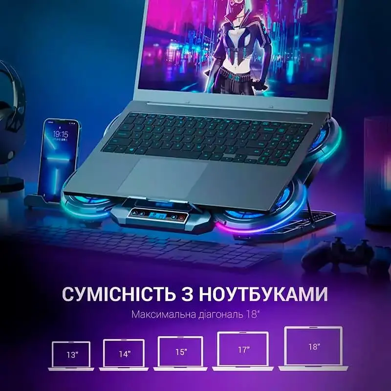 Підставка для ноутбука GamePro (CP770) - фото 5