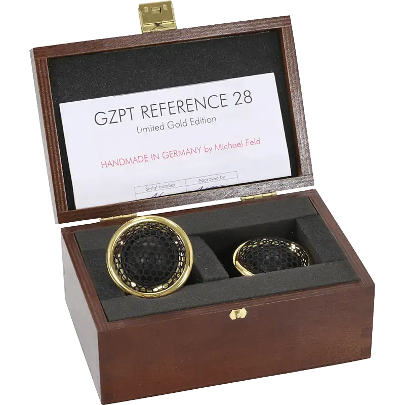 Твитер Ground Zero GZPT Reference 28 Gold Edition - фото 4