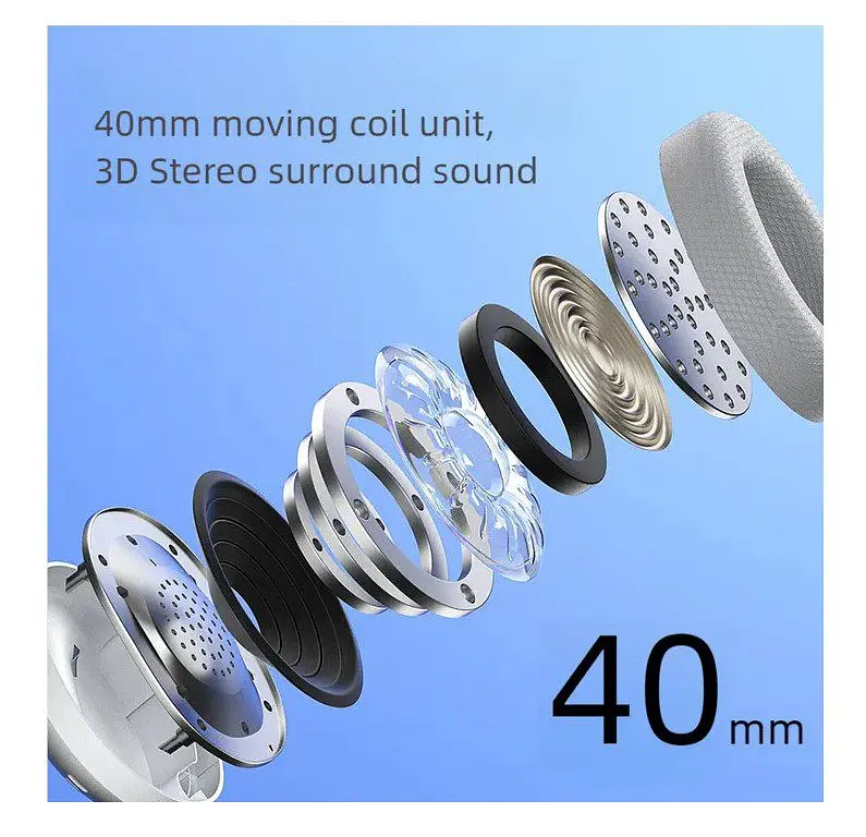 Наушники беспроводные Aula S-6 Wireless Headset White - фото 6