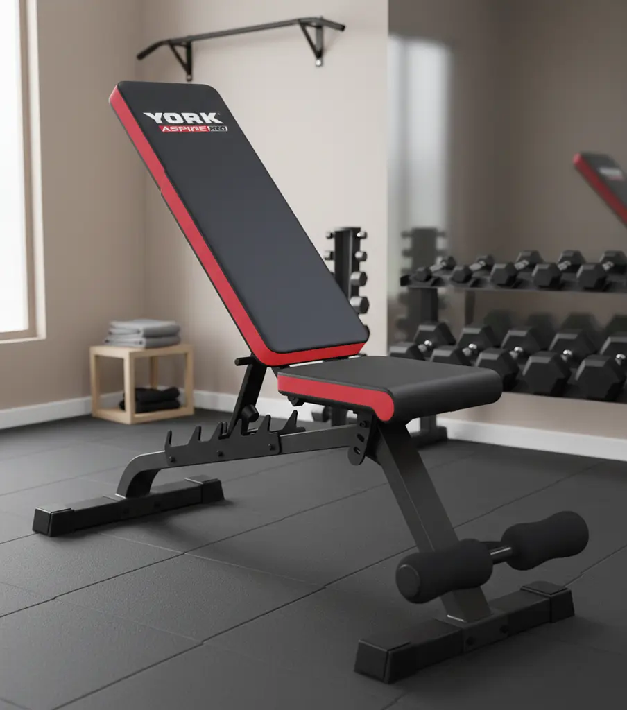 Лавка тренувальна York Fitness ASPIRE 280 FID багатофункціональна для преса і жиму - фото 6