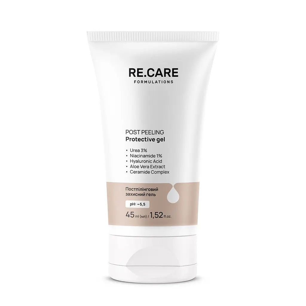 Постпілінговий захисний гель для обличчя Re.Care Post-Peeling Protective Gel, 45 мл