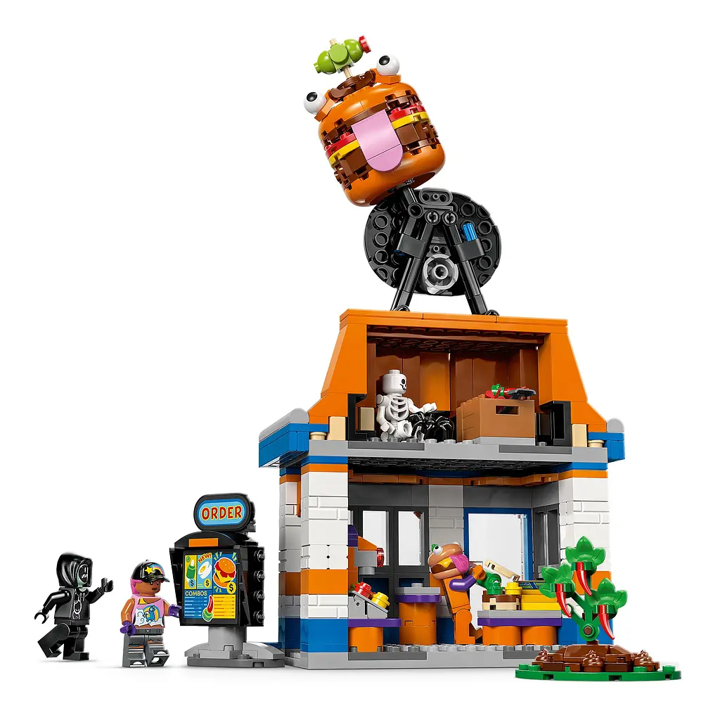 Конструктор LEGO Fortnite Durrr Burger ресторан 546 деталей (77076) - фото 7