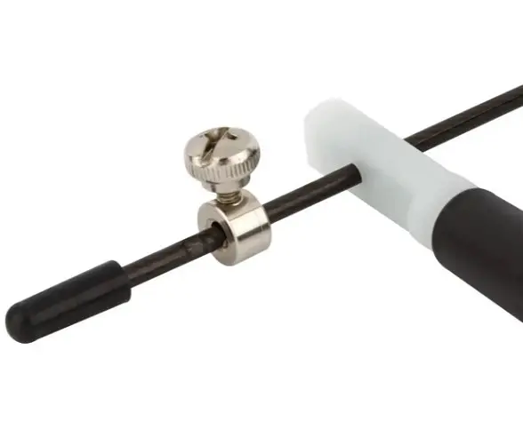 Скакалка швидкісна PowerPlay 4202 Ultra Speed Rope Чорна 2,9 м (PP_4202_Black) - фото 2