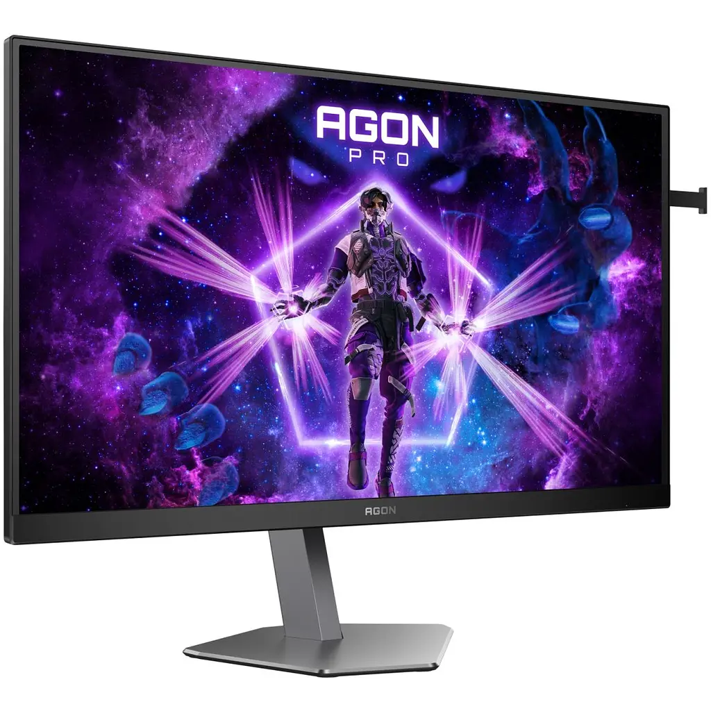 Монитор TFT 27" AOC AGON AG276FK, Fast IPS, 520Гц, 2хHDMI, DP, HAS, Pivot, черно-серый (AG276FK) - фото 10