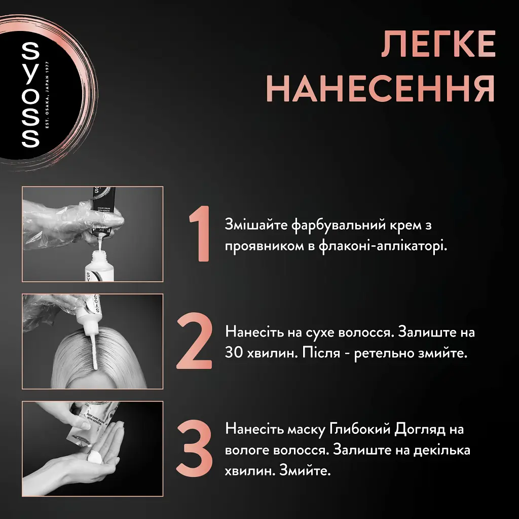 Фарба для волосся Syoss 8-7 Карамельний блонд 115 мл (9000100633260) - фото 3