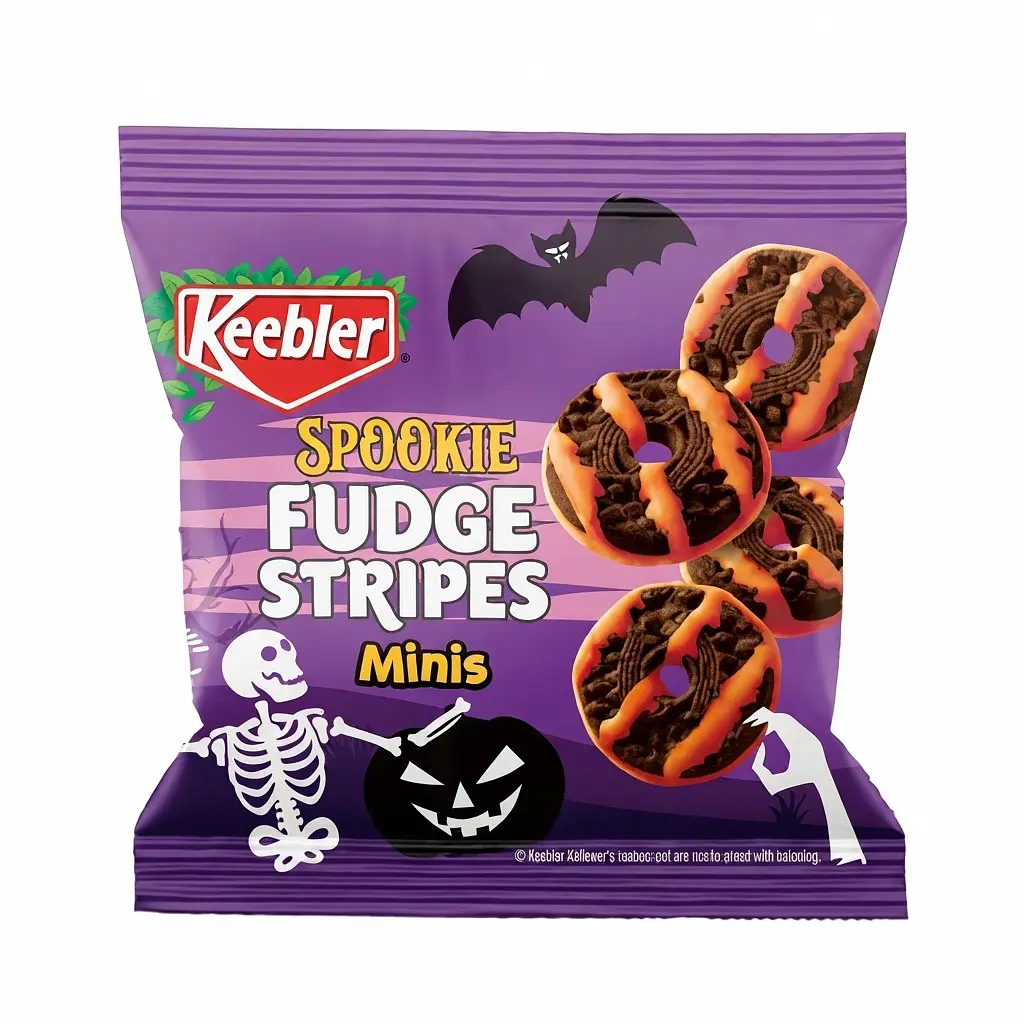 Печиво Keebler Spookie Fudge Stripes Minis Halloween 14г