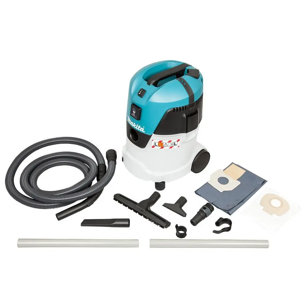 Makita Пилосос професійний VC2512L, 1000Вт, 210мБар, контейнер 25л, розетка 2600Вт, 7кг - фото 3