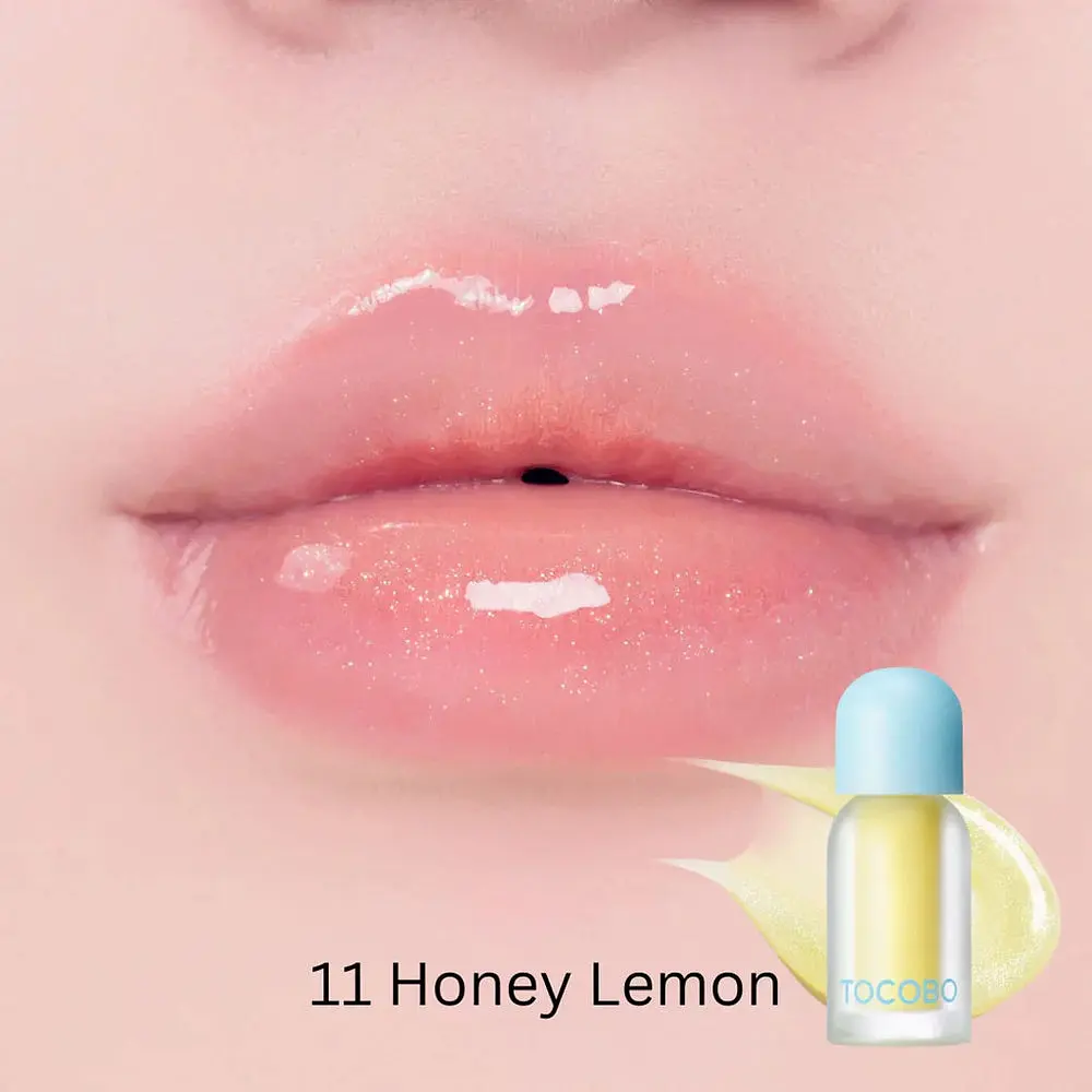 Сяюча олія для губ Tocobo Juicy Berry Plumping Lip Oil Glam Max 11 Honey Lemon 4 г (TOC087) - фото 4