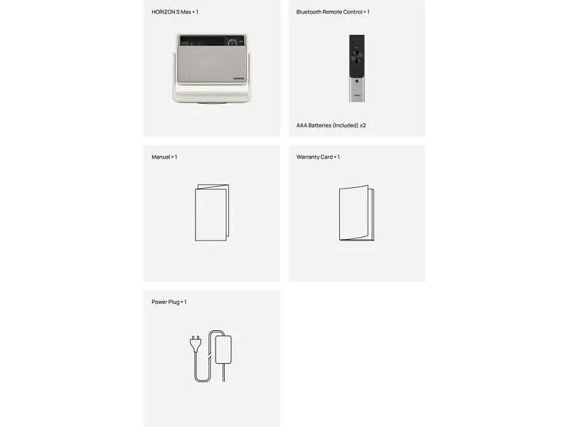 Проектор XGIMI Horizon S Max (XM13Q) - фото 7
