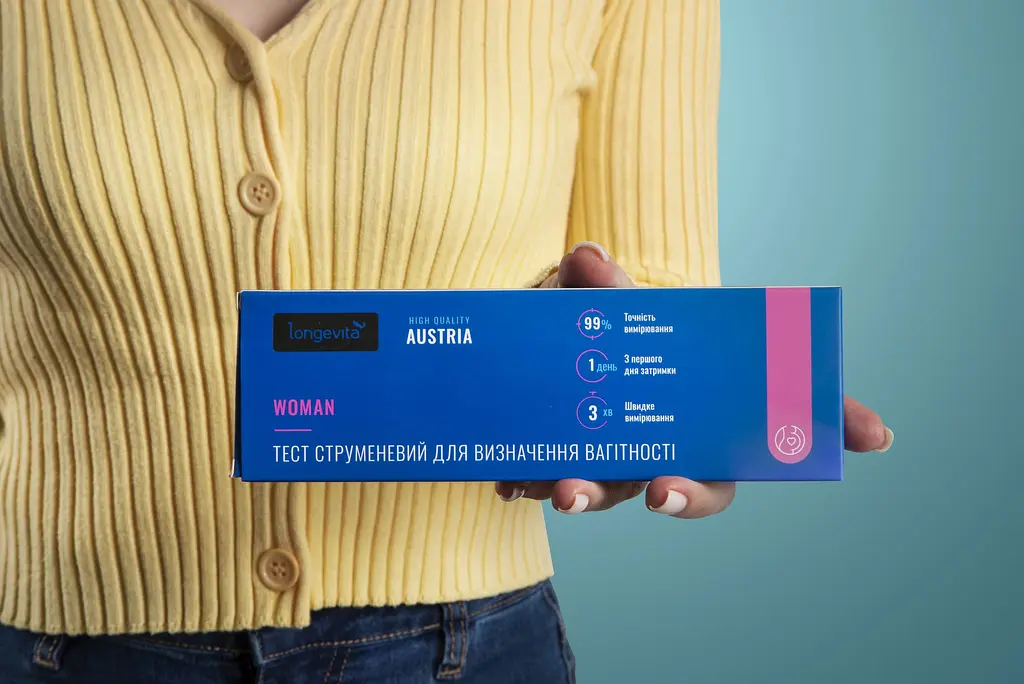 Тест струйный для определения беременности Longevita Woman №1, 1 шт. (TStr/1) - фото 6