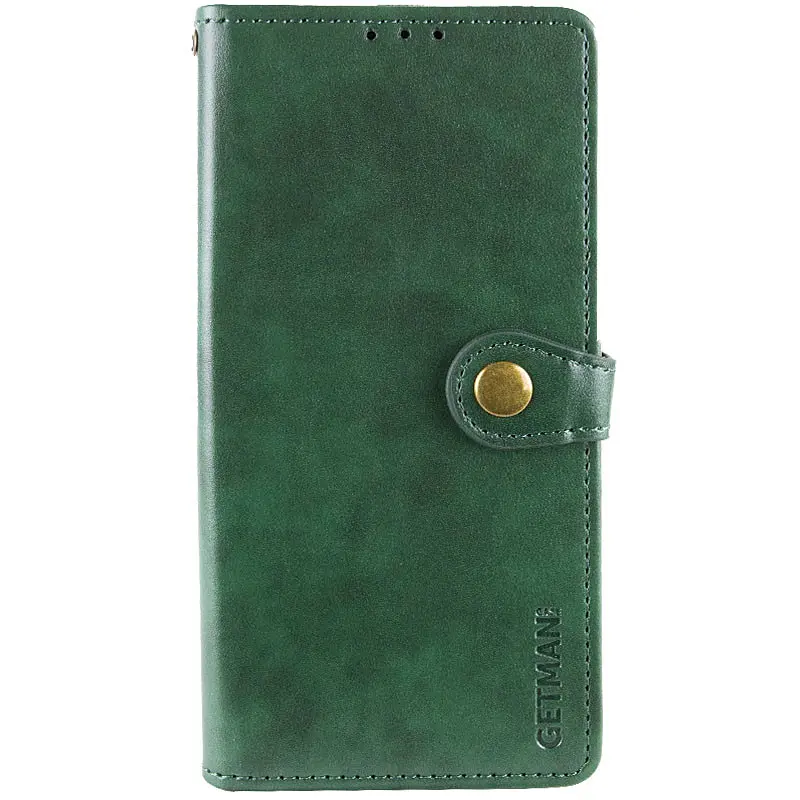 Шкіряний чохол-книжка Getman Gallant (PU) для Xiaomi Redmi A7 Pro 4G / Poco C81 Зелений