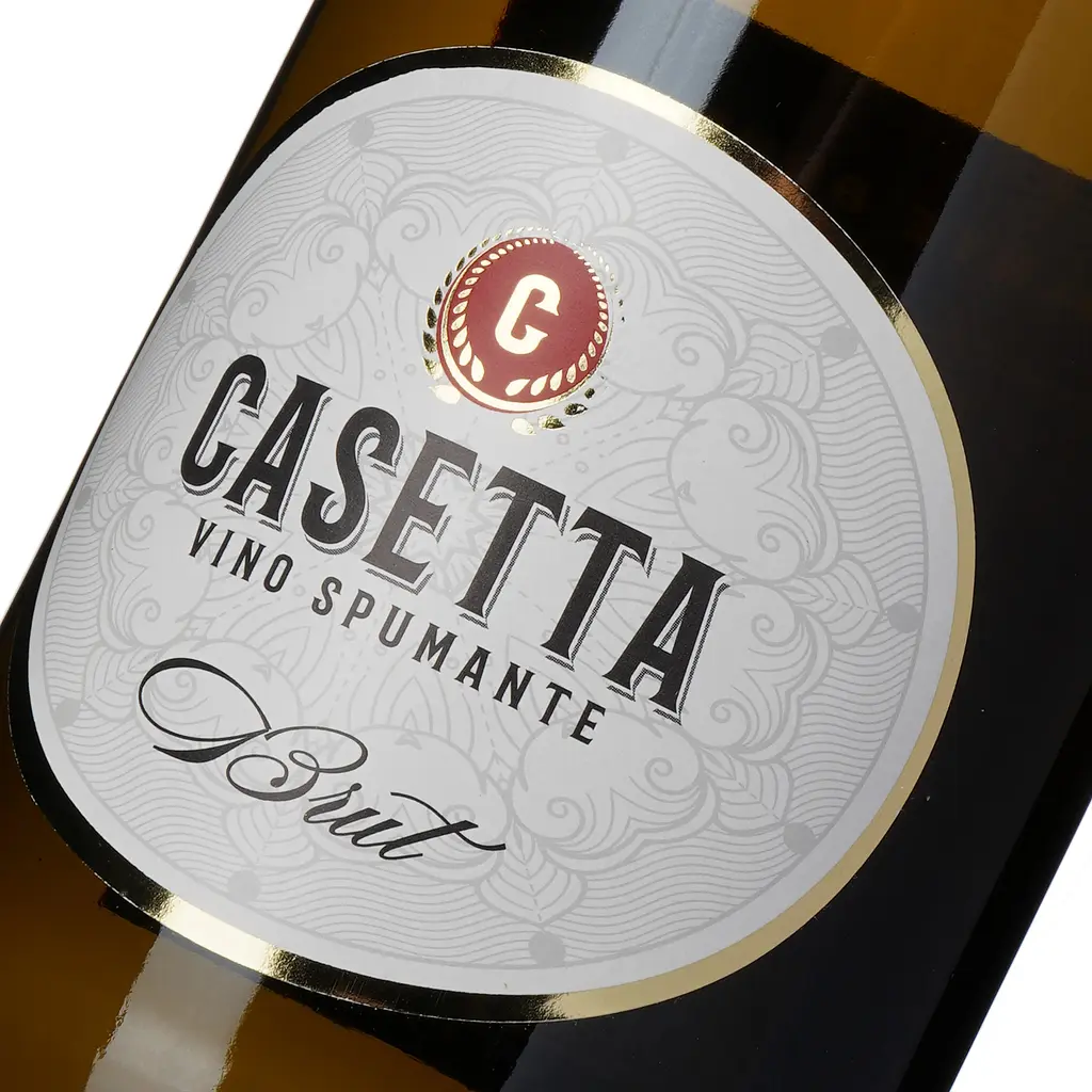 Вино ігристе Casetta Spumante Brut біле брют 0.75 л + Набір цукерок Chocco Via Bona Mix 250 г - фото 6