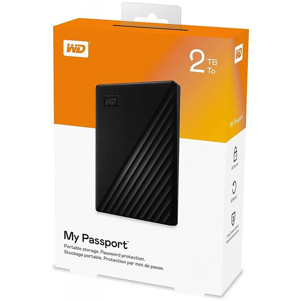 Зовнішній жорсткий диск 2.5" 2TB WD (WDBYVG0020BBK-WESN) - фото 6