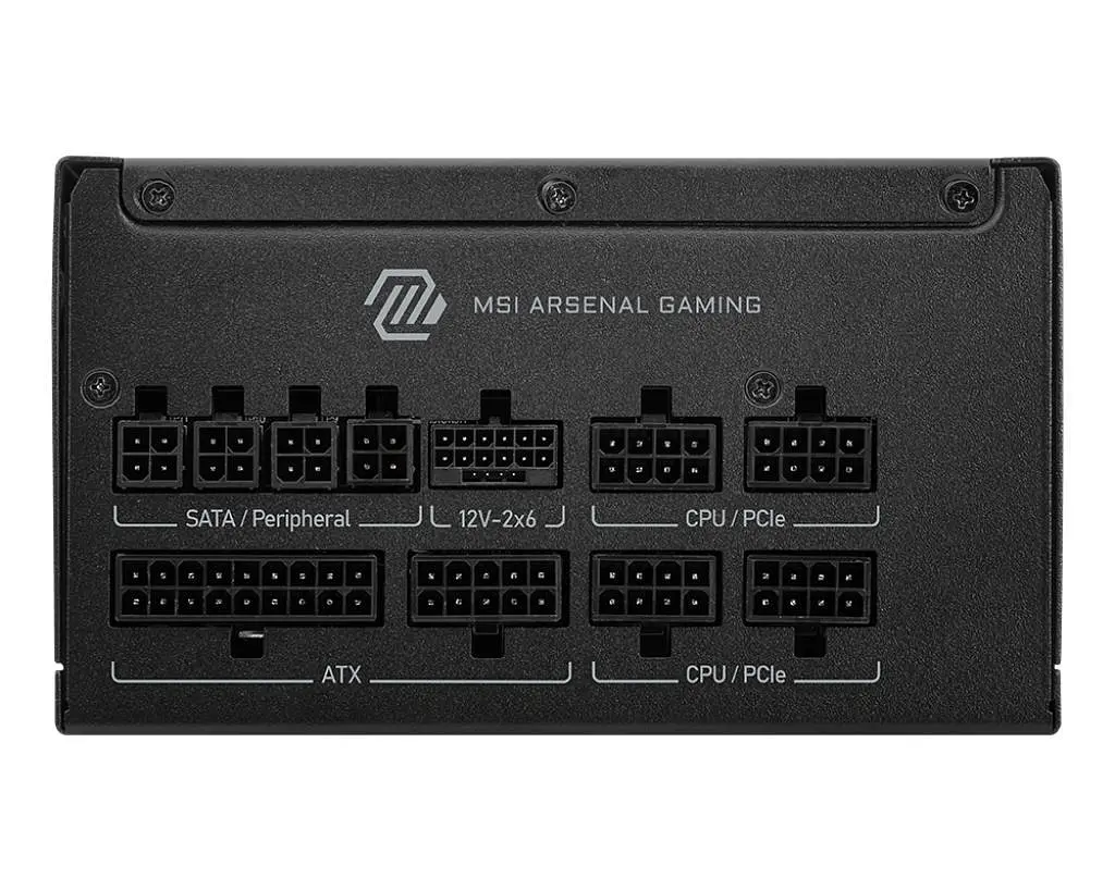 Блок питания ATX 850W MAG A850GLS PCIE5 MSI - фото 2
