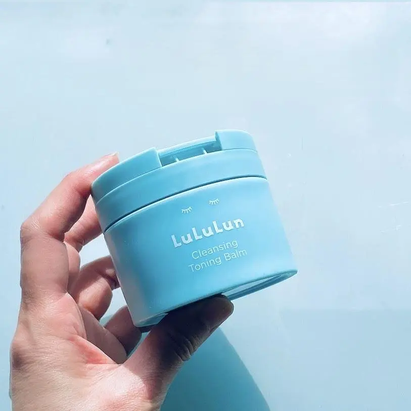 LULULUN Cleansing Toning Balm Mild Blue очищувальний тонізуючий бальзам для чутливої шкіри, 90 г - фото 5