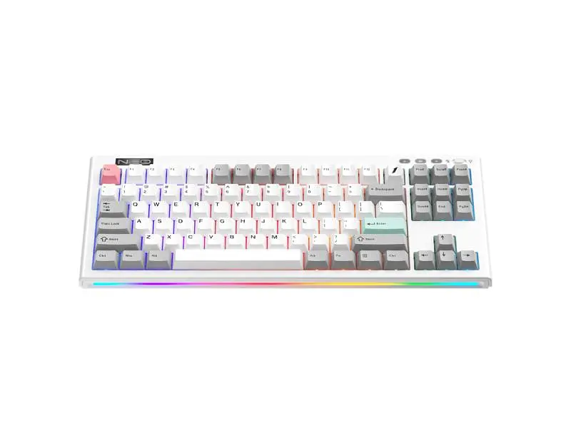 Клавіатура 1stPlayer NEO87 Wireless Frostwave (NEO87-FW-TLD) - фото 2