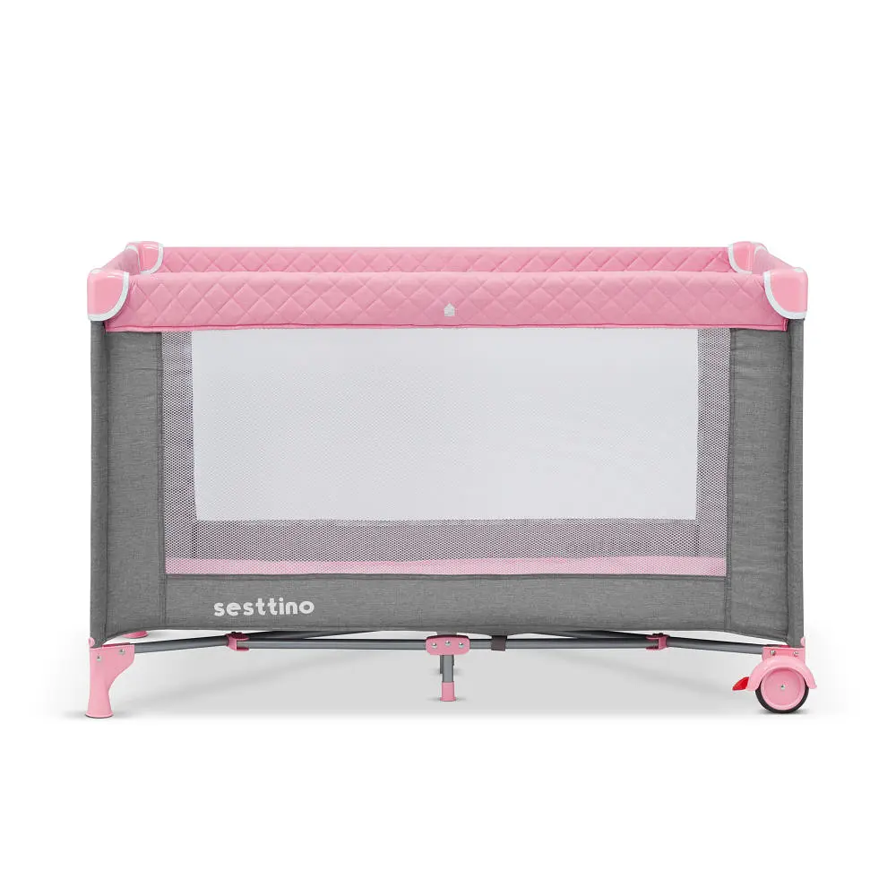 Дитяче ліжко-манеж Sesttino Lia plus Pink - фото 4