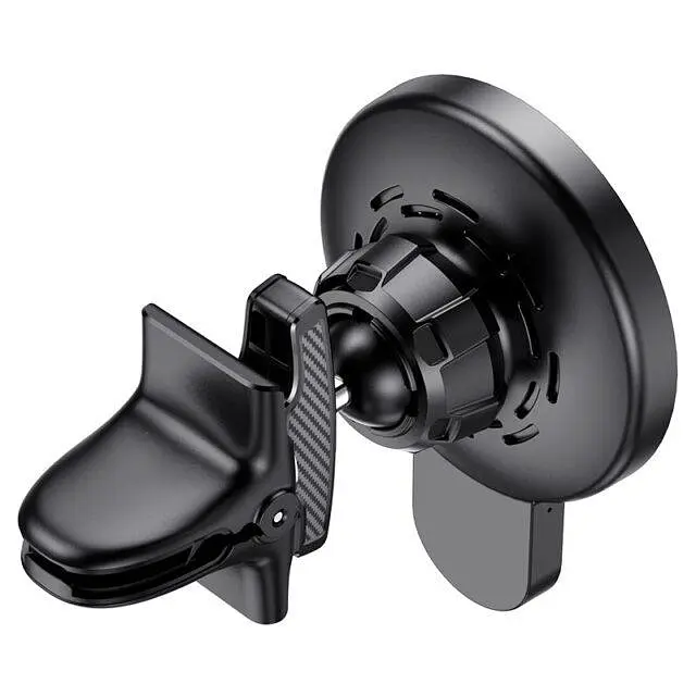 Автотримач для телефону із БЗП HOCO CA85 Ultra-fast magnetic wireless charging car holder - фото 3