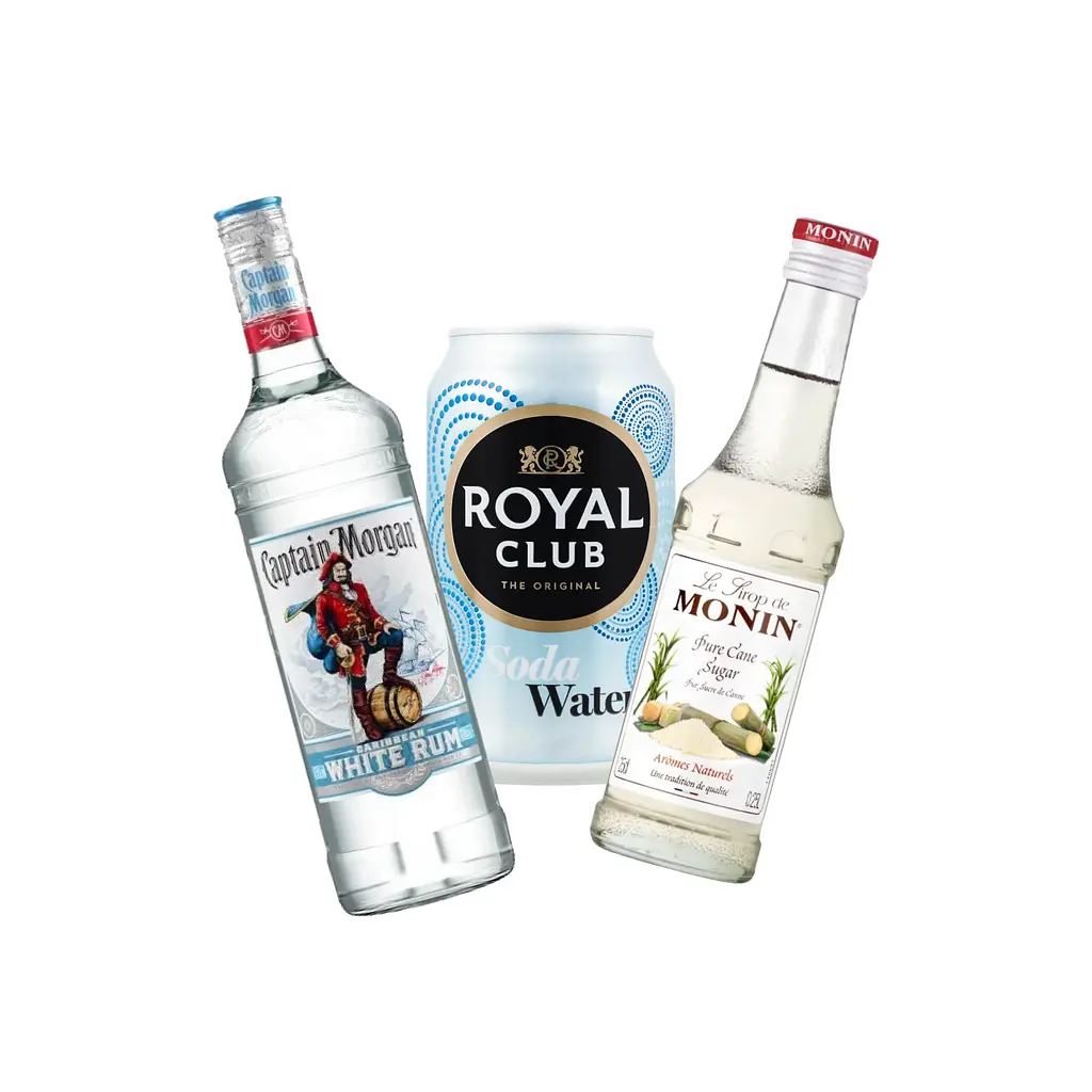 Коктейль Captain Mojito(набір інгредієнтів) х14 на основі Captain Morgan - фото 2