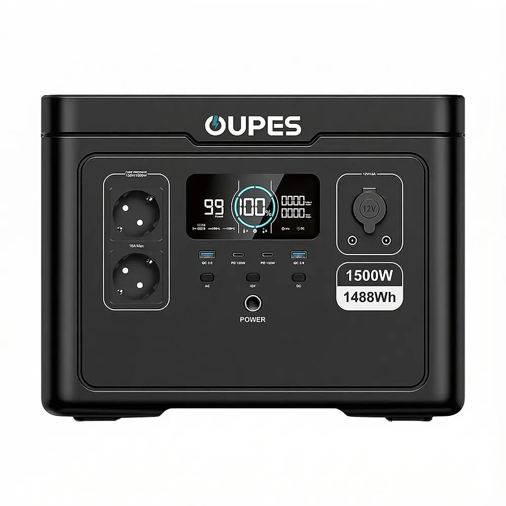 Портативна зарядна станція OUPES S015 (Exodus) 1500W 1488Wh LiFePO4 (42-00309) - фото 2