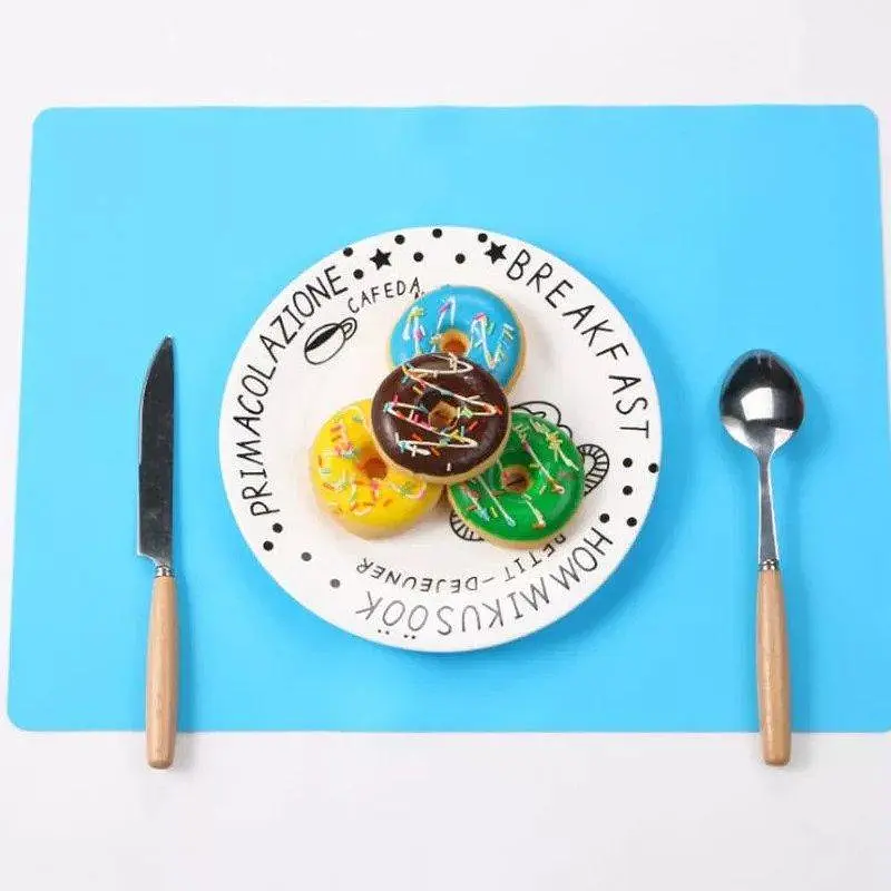 Коврик силиконовый для противня силиконовый противень 30х 37.5 см, Kitchen Master Салатовый 82698 - фото 8