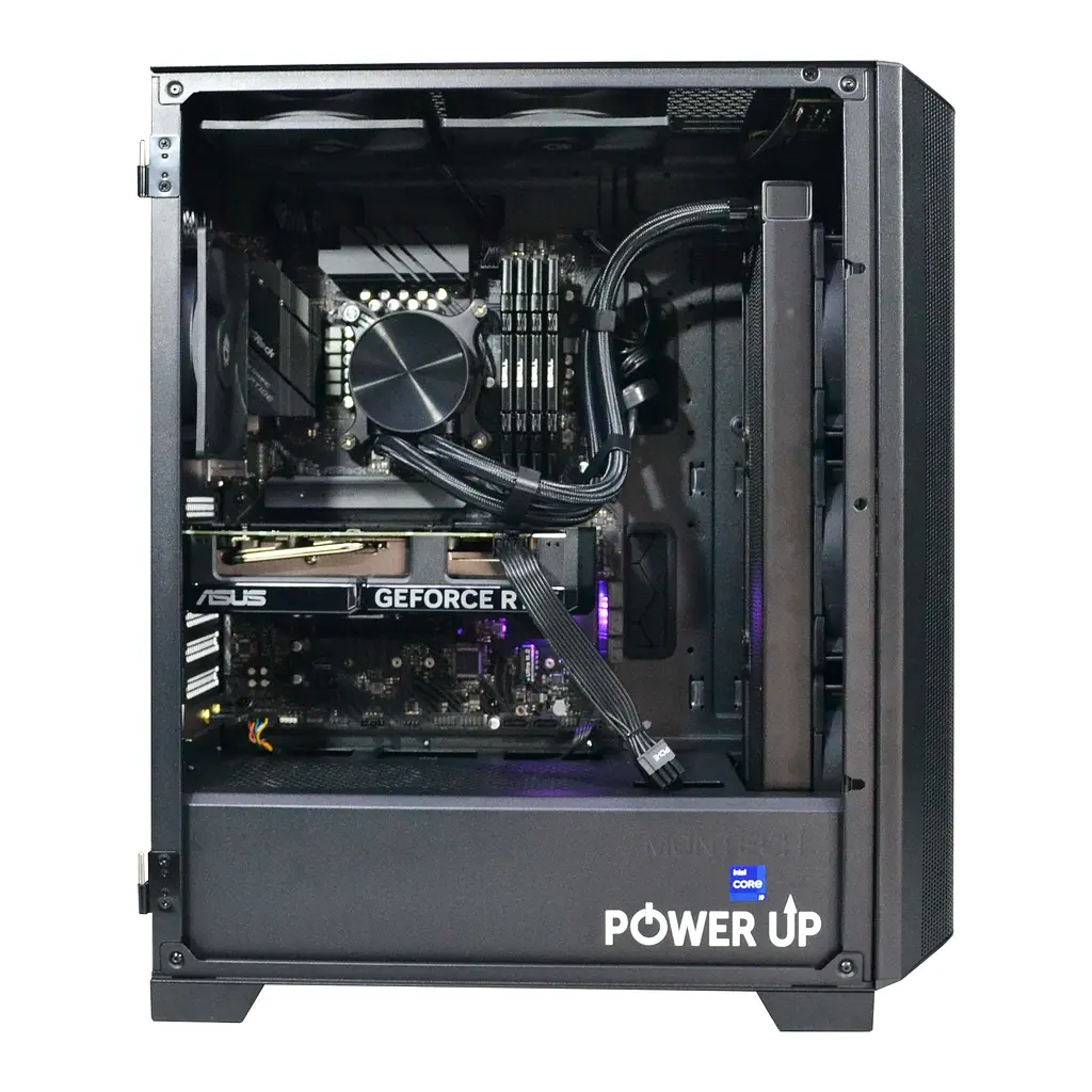 Робоча станція Power Up Desktop #738 Ryzen 9 9950x/32 GB/SSD 2TB/GeForce RTX 5060Ti 8 Gb - фото 2