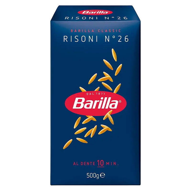 Макарони Barilla Risoni №26 500г.