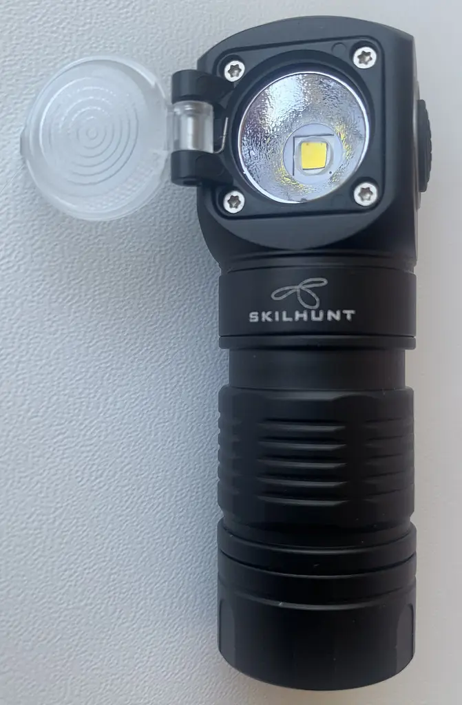 Ліхтар Skilhunt H04F холодний білий + кріплення на голову - фото 3
