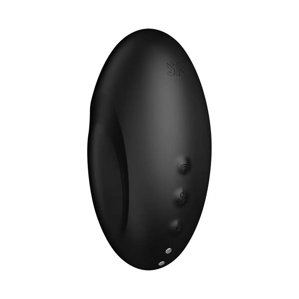 Вакуумний стимулятор клітора з вібрацією Satisfyer Vulva Lover 3 чорний - фото 3