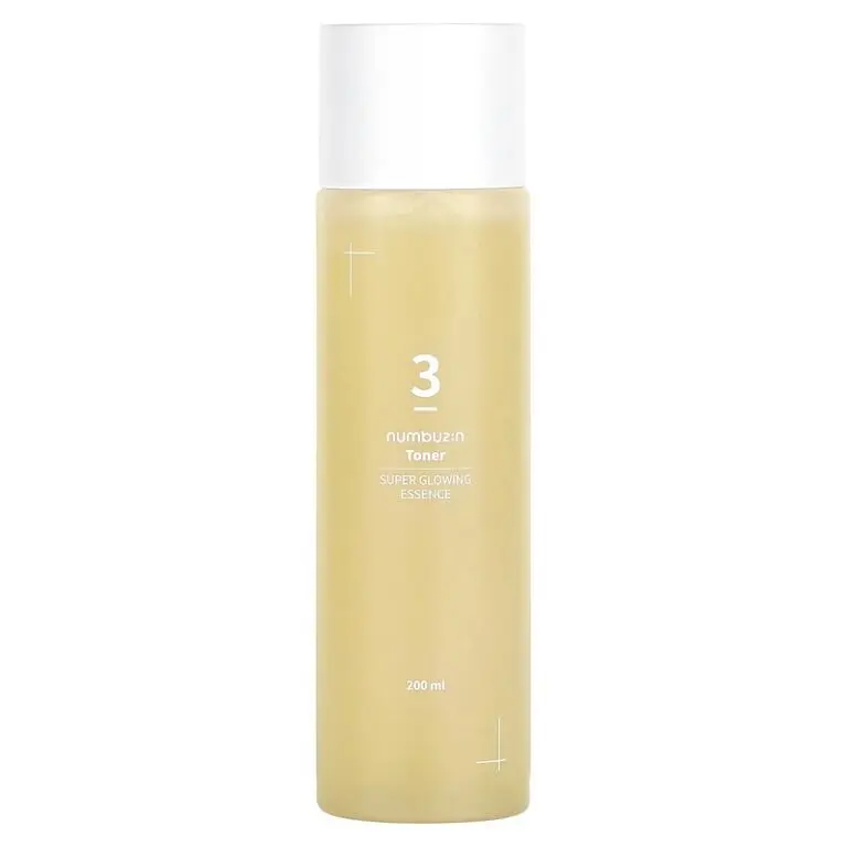 Тонер-есенція для сяяння шкіри No.3 Super гlowing Essence Toner Numbuzin 200 мл