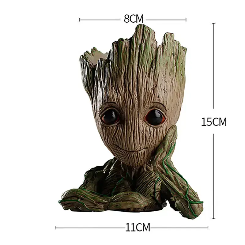 Набір горщиків для квітів та канцелярії Грут Groot G1 G2 - фото 4