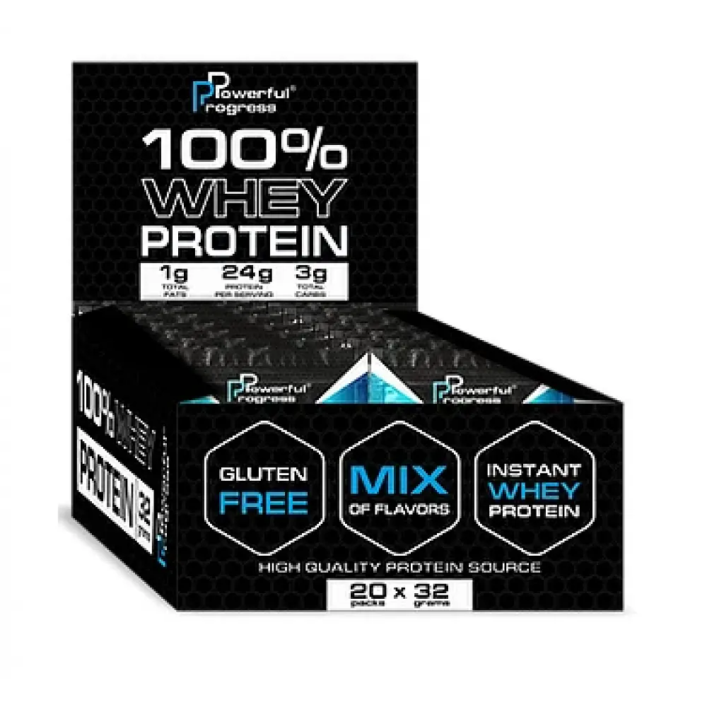 Сироватковий протеїн Whey Protein Instant MEGA BOX — MIX 20 × 32 г