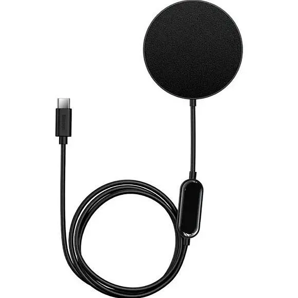 Бездротовий зарядний пристрій Baseus Simple Mini2 Magnetic Wireless Charger 15W Black (CCJJ010001) [90315] - фото 3