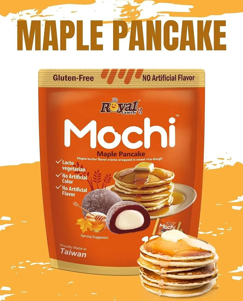 Моті Royal Family Mochi Maple Pancake 12шт 180г - фото 5