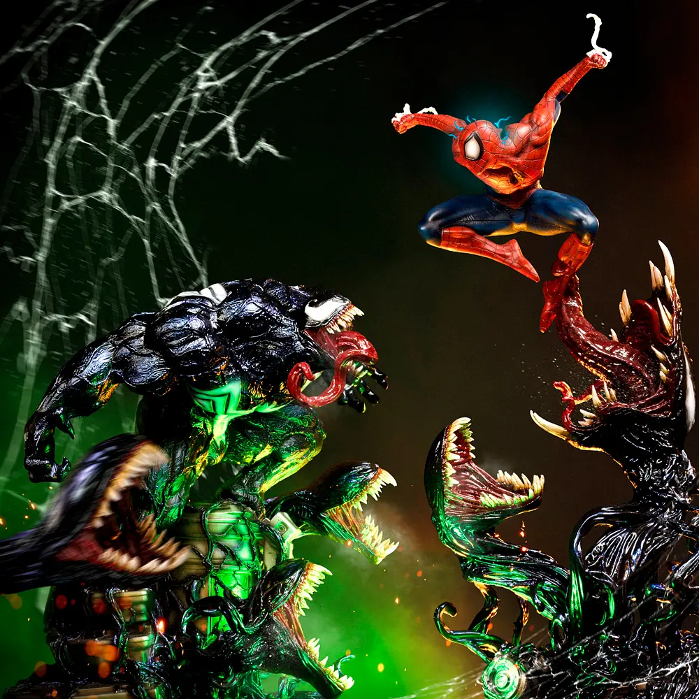 Статуетка Marvel Venom - Deluxe Розмір 1/10 (Веном) 25,5 см - фото 10