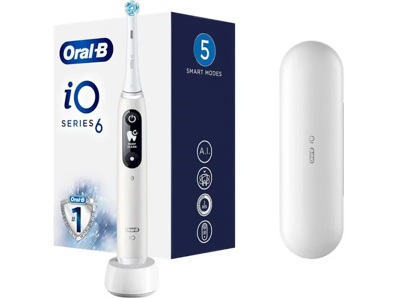 Електрична зубна щітка ORAL-B IO 6 Series White (80351696)