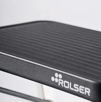 Драбина Rolser Taburete M/3 3 щаблі Negro (MET3001-1023) - фото 4