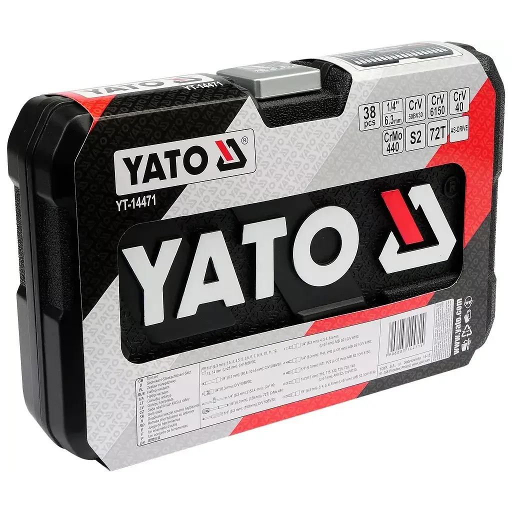 Набір інструментів Yato YT-14471 - фото 4