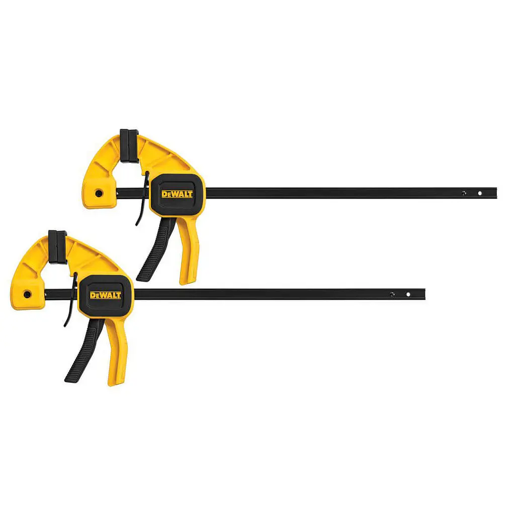 Струбцина DeWALT "M" тригерні (швидкозатискні), 300мм, тиск 63 кг, 2 шт. (DWHT0-83158)